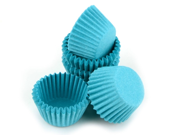 Paper Cups - Turquoise - 100 Pieces